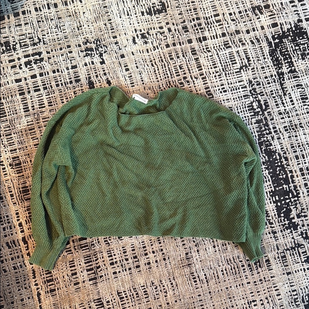 Lovers + Friends Green Sweater